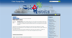 Desktop Screenshot of blogvoyages.cuba-hostels.com