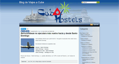Desktop Screenshot of blogviajes.cuba-hostels.com